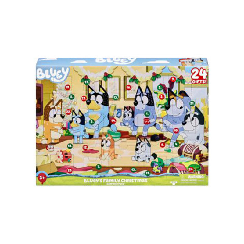 Bluey Family Christmas Surprise Advent Calendar Pack