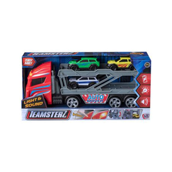 Teamsterz Auto Mover Car Transporter Truck with 3 Mini Cars