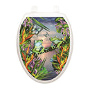 Frogs in Moonlight Toilet Tattoo