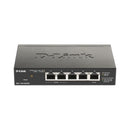 D-Link 5-Port Gigabit PoE-Powered Smart Managed Switch