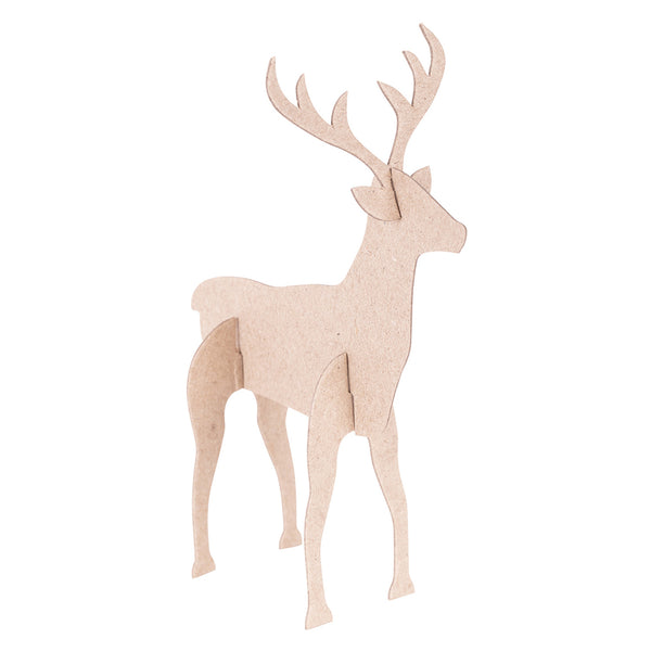 Papier Mache Reindeer 10pk