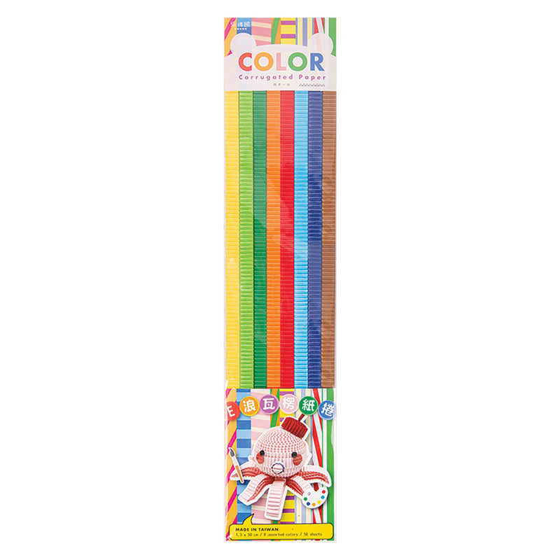 Corrugated Strips 56pk
