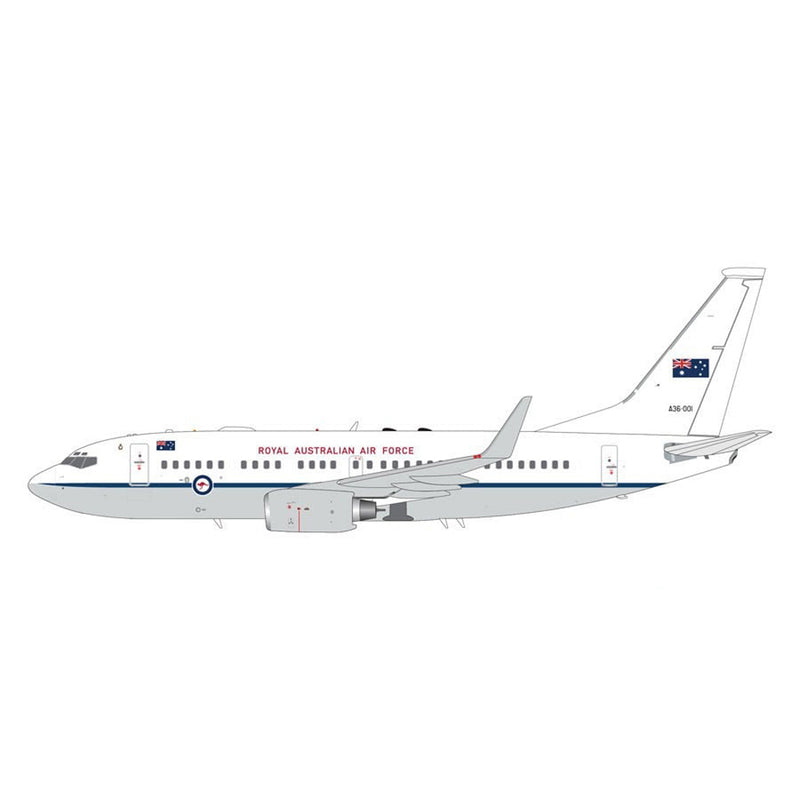 RAAF B737-700S A36-001 1/200 Scale Aircraft Model