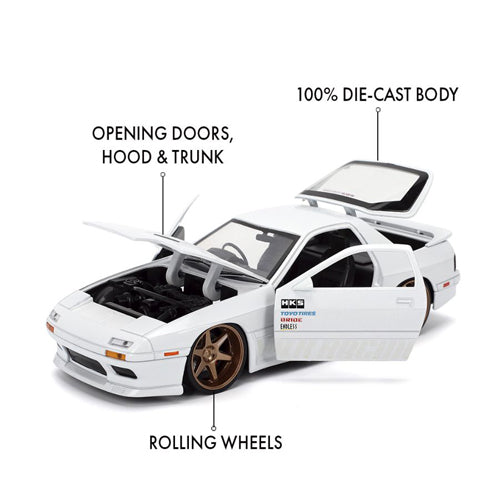 JDM Tuners 1985 Mazda RX7 (FC) 1:24 Scale Diecast Vehicle