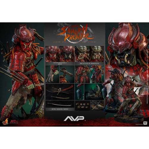Alien vs Predator Akaoni Samurai Predator 1:6 Scale Figure