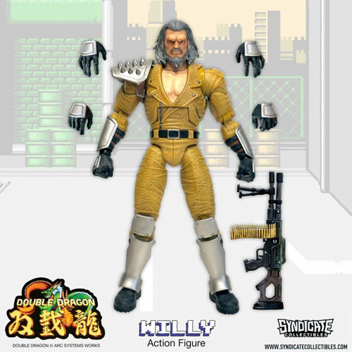 Double Dragon Willy 7'' Deluxe Figure