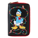 Disney Donald wrapped in Lights Zip Wallet