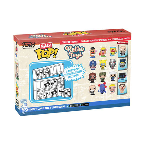 Retro Toys Mr. Potato Head Bitty Pop! 4-Pack
