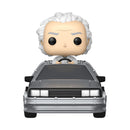 Back to the Future Doc with Time Machine Pop! Vinyl Ride