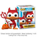 Disney Devil Donald with Pumpkin US Pop! Vinyl Chase Ships 1 in 6