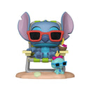 Lilo & Stitch Stitch in Sunlounger US Exclusive Pop! Premium