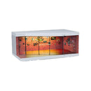 1:64 Diorama Red Brick Exhibition Hall Miniature Scene