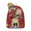 Home Alone Triple Pocket Mid-Size Backpack