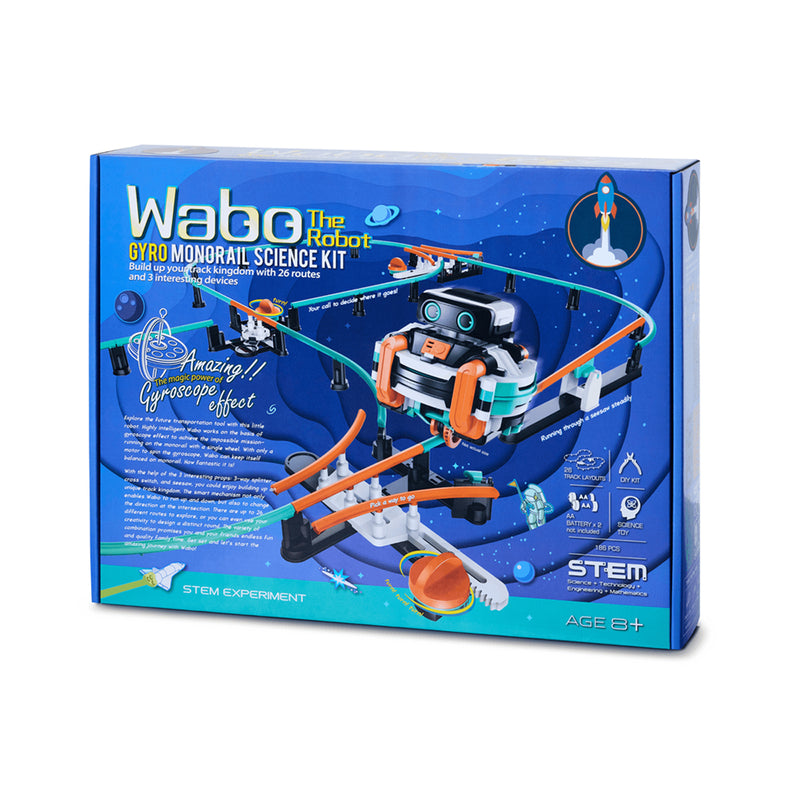 Johnco Wabo the Robot Gyro Monorail Science Kit - His Gifts