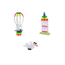 Plus-Plus Pastel Rainbow Hot Air Balloon 360pcs