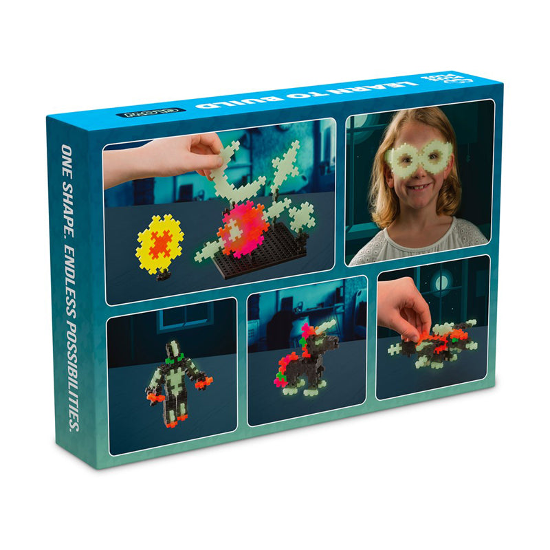 Plus-Plus Learn to Build Glow Building Blocks 500pcs - His Gifts