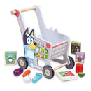 Bluey Wooden Shopping Trolley
