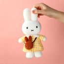 Miffy Yellow Checkered Dress with Melanie Bag Plush