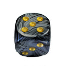 Chessex Lustrous D6 Dice with Pips 50mm