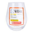 Prescription Stemless Wine Glass