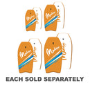 Maddog Breaker Bodyboard (Orange)