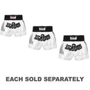 Morgan White V2 Tiger Muay Thai Shorts