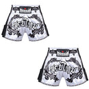 Morgan White Dragon Muay Thai Shorts