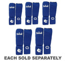 Morgan Elastic Shin and Instep Protectors (Blue)
