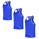 Morgan Boxing Singlet (Blue/White)