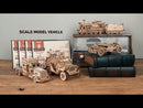 Robotime Heavy Truck Wooden 3D Puzzle Kit 1:40 Scale