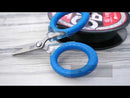 Cuda Titanium Bonded Micro Braid Scissors 3"