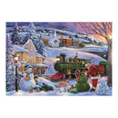 Clementoni Puzzle Christmas Train Poster Included 500pcs