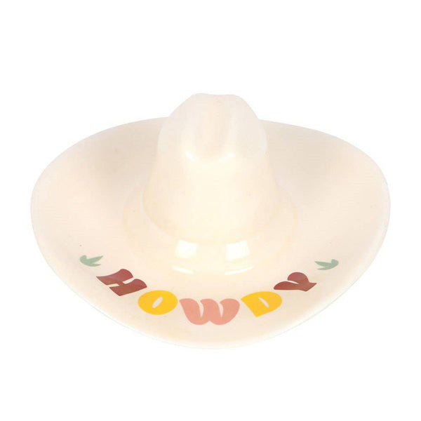 Howdy Cowboy Hat Trinket Dish
