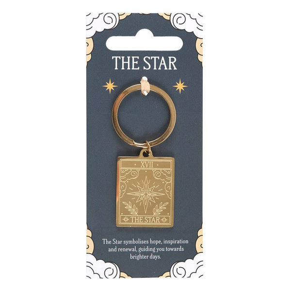 The Star Vintage Tarot Keyring