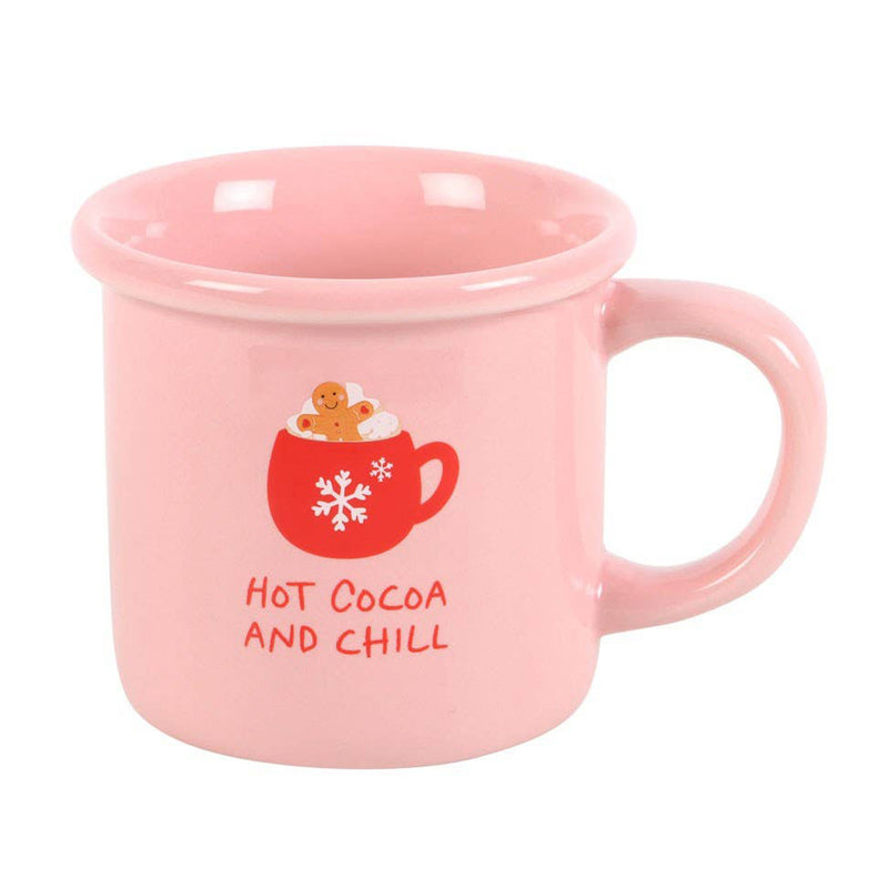 Hot Cocoa and Chill Ceramic Mug