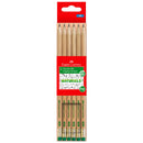 Faber-Castell Natural Eraser Tip HB Graphite Pencil 6pcs