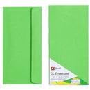 Quill DL 80gsm Envelope 25pcs (Lime)