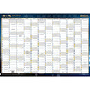 Collins Laminated Framed 2025 Planner (700x1000mm)