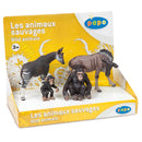 Papo Wild Animals 1 Figurine Gift Box (Pack of 4)