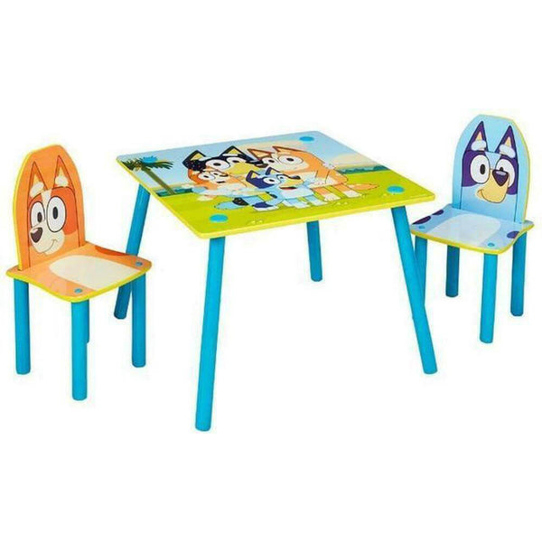 Bluey Wooden Table & Chair Set