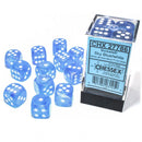 Borealis Chessex 12mm D6 Luminary Dice Block