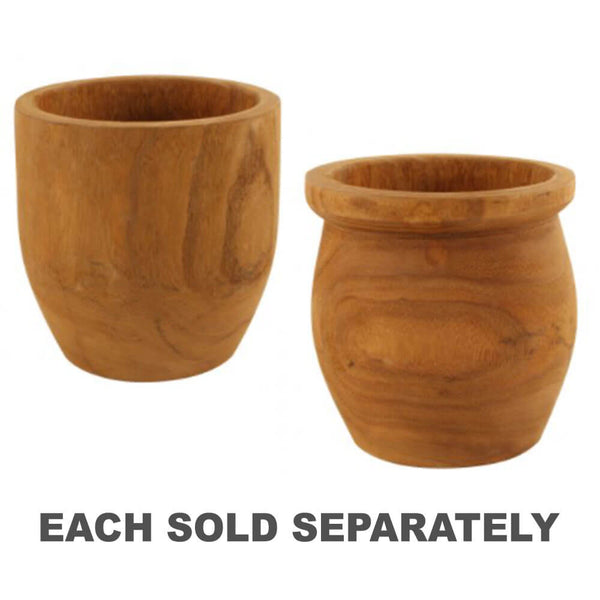 Kali Wooden Plant Pot