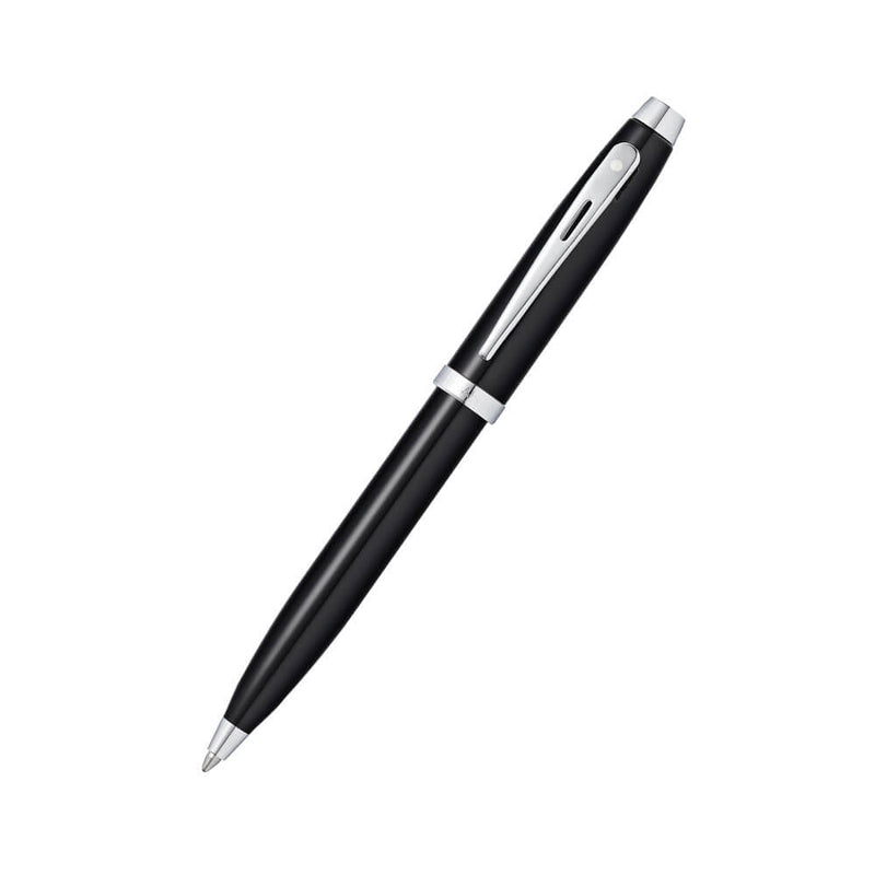 100 Black Lacquer/Chrome Plated SS Pen