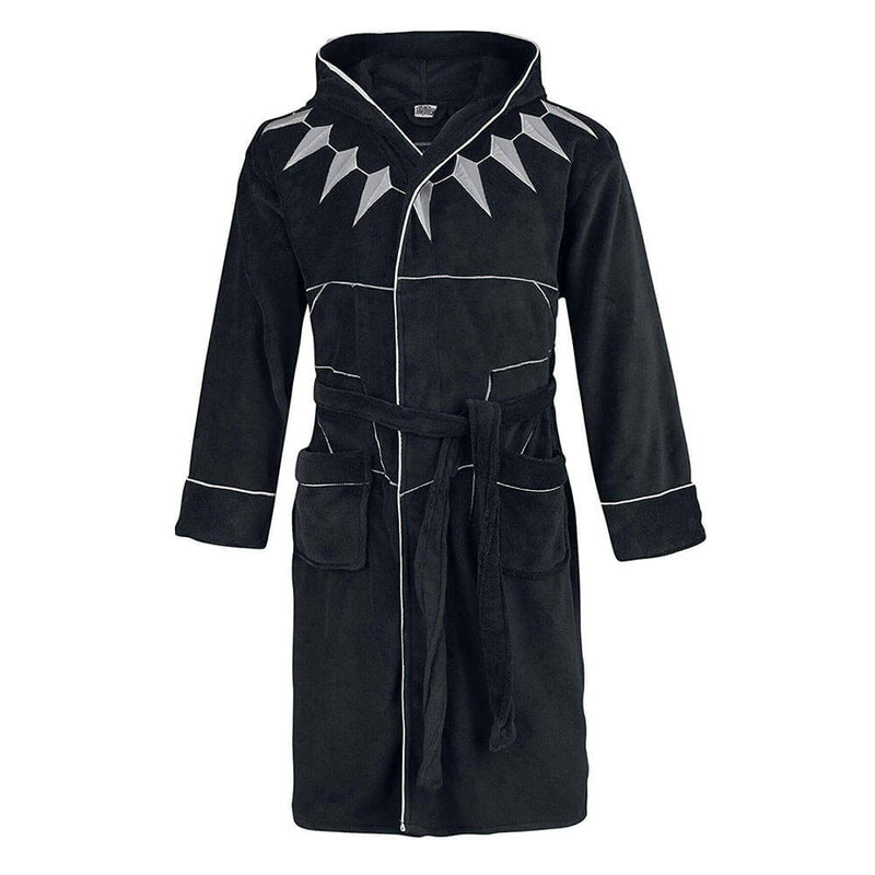 Black Panther Fleece Bathrobe