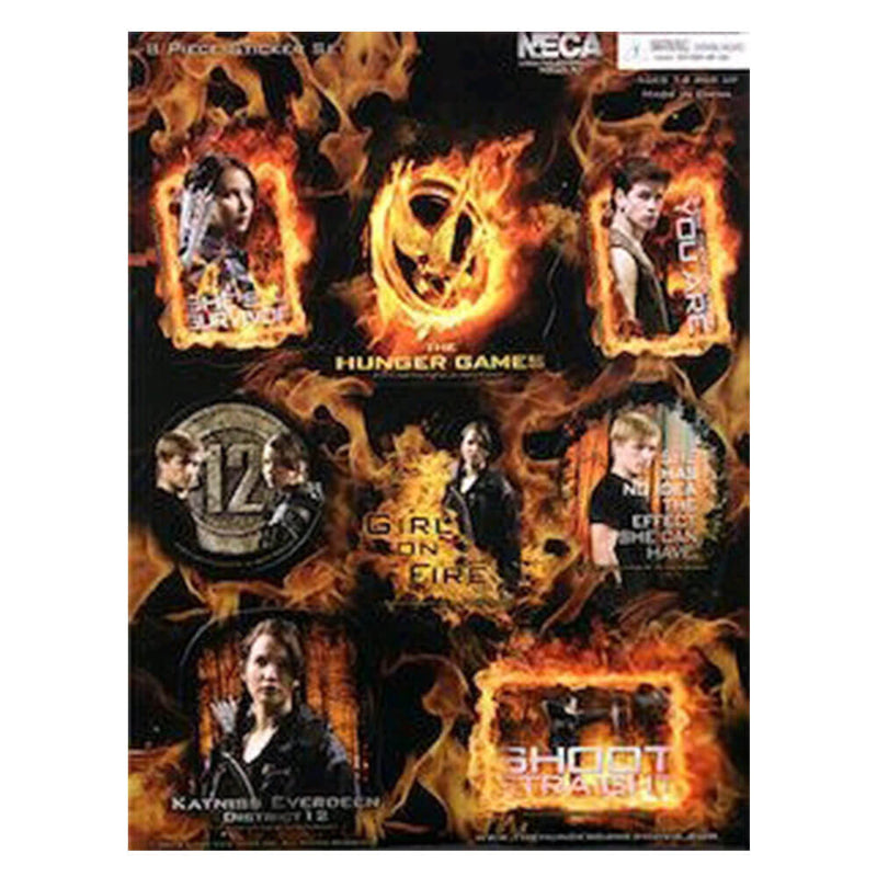 The Hunger Games Sticker Set 8 Piece