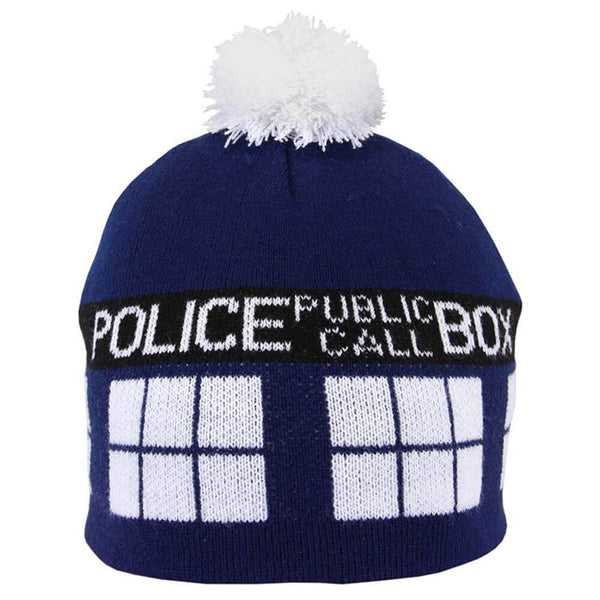 Doctor Who TARDIS Pom Beanie