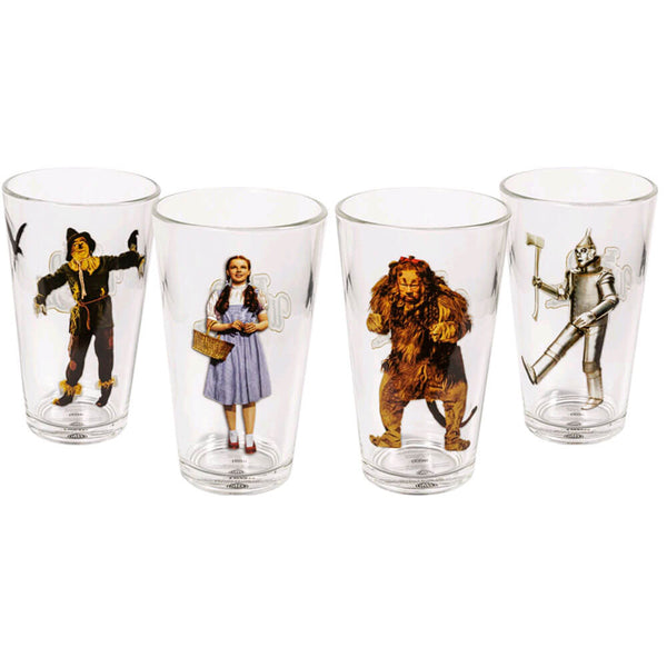 Wizard of Oz Character Tumblers Set of 4