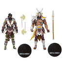 Mortal Kombat Sub-Zero vs Shao Khan 7" Action Figure 2pk