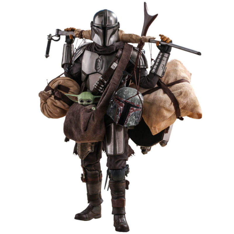 Mandalorian & Grogu Deluxe 1:6 Action Figure Set