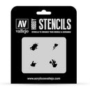 Vallejo Stencils Texture Effects
